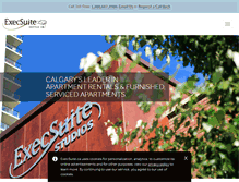 Tablet Screenshot of execsuite.ca